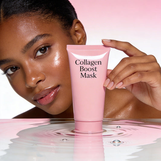 Máscara facial de colágeno